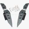 Aluminum Alloy Foot Pegs with Anti-Slip and Anti-Scratch Strips for Forza NSS350 Models 18-25