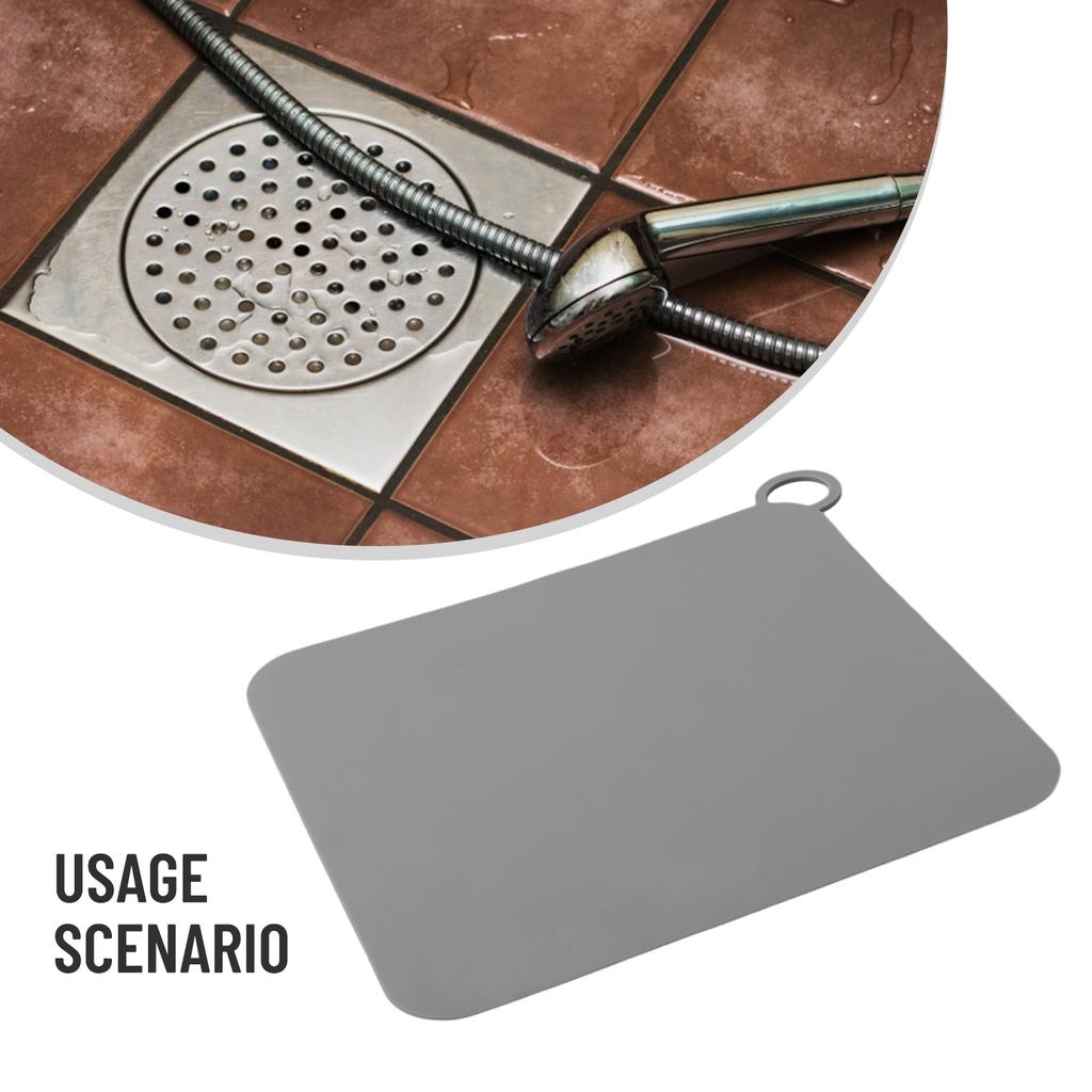 Spotless and Stain Resistant Silicone Floor Drain Cover for a Fresh Bathroom