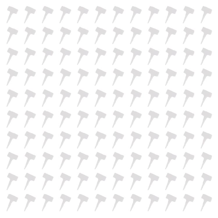 120Pcs Plant Label T-Shaped Garden Marker Name Plate Outdoor Plant Vegetable Seedling Waterproof Handwritten