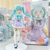 NEW Anime Hatsune Miku F:NEX Piapro Miku 1/7 Scale Cat Ear Maid Figure Kawaii PVC Model Collectible Desktop Ornament Gift