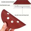 100Pcs 5-inch 8-hole sandpaper sheet, 60 120 240 400 600 800 1000 1200 1500 2000 sandpaper, round sandpaper machine sandpaper