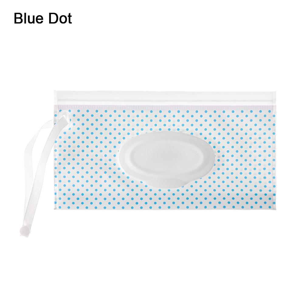 1PC Feuchttücher Tasche Tragbare Flip Cover Snap-Strap Kosmetiktasche Niedliche Baby Tissue Box Outdoor Niedliche Kinderwagen Tragetasche Acces