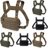 Men's Chest Bag Outdoor Hunting Vest Outdoor Sports Cycling Vest Multifunctional Chest Bag Pouch Holster