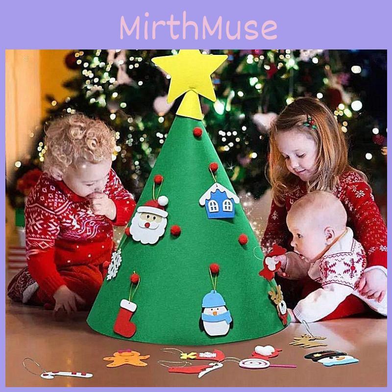 Adorable Diy 3d Cone Felt Christmas Tree Ideal For Toddler's Festive Decorations