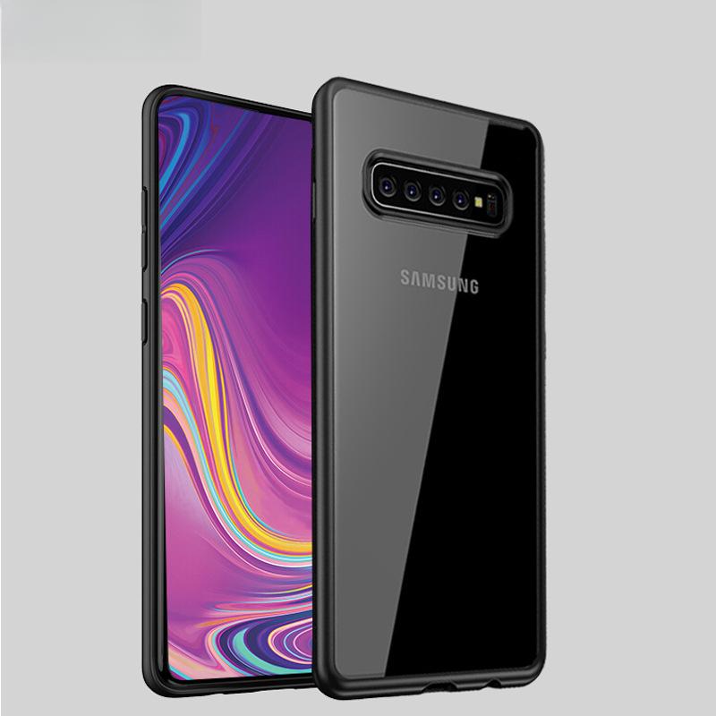 Suitable for Samsung S10 Mobile Phone Case Ultra-thin TpuS10E Anti-fall Transparent Pc/s10plus Protection Case