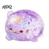 Portable Stress Ball 1/2/3Pcs Mini Cat Squeeze Toy Relief Clear Glitter Kitten Decompression Sugar Sensory Fidget Party Favors Anti-stress