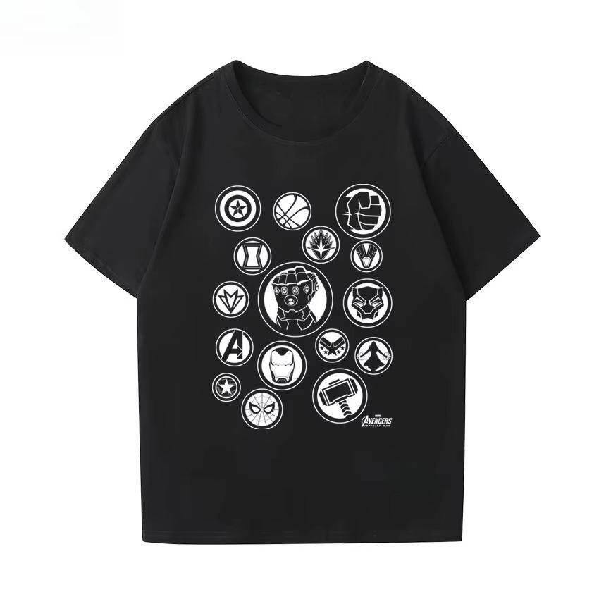 

Marvel Avengers Super Heroes JointDesign Summer Comfort LongSleeved Sporty Casual Trendy ShortSleeved HalfSleeved TShirt M