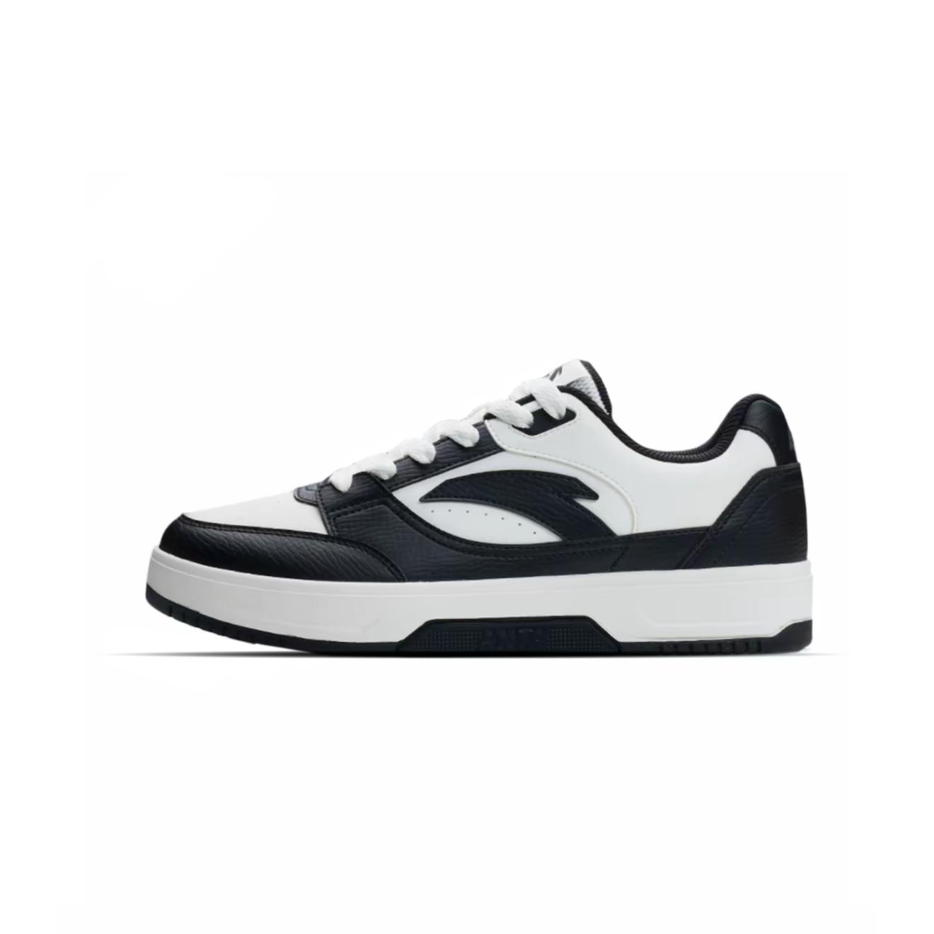 

Anta Basic 2.0 Lifestyle Sports Casual Fashion College Commuting Versatile Low-Top Skate Shoes Kids sneakers White Black 122628012R-1 35.5