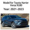 For Toyota Harrier Venza XLE XU80 2021-2023 Window Door Visor Vent Awning Sun Rain Wind Guard Cover Deflector Car Accessories