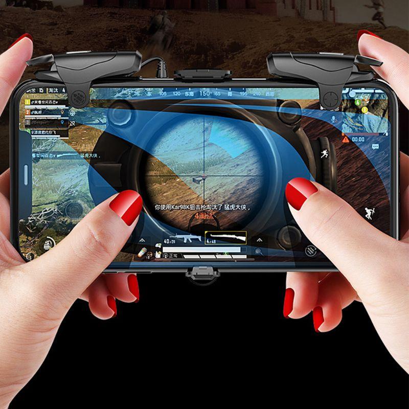 Controller per giochi mobili Sensibile Sparo Mira s amepad Tasti Joystick per telefono Controller Per g aming
