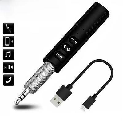 Wireless BT Compatible 5.0 Receiver Transmitter Adapter 3.5mm Jack For Car Music Audio Aux Headphone Reciever Handsfree Reciever