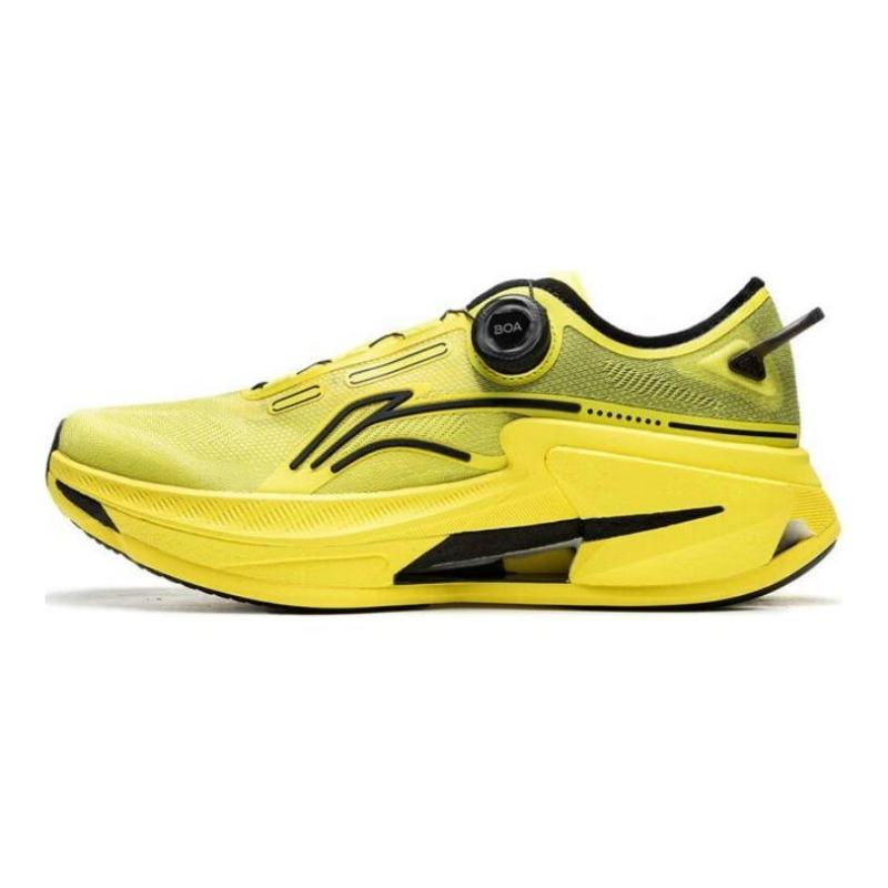 LiNing Furious Rider 8 PRO men running shoes carbon plate boom tech yellow ARZU005-2 42