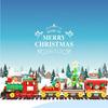 2025 24-Day Advent Calendar Christmas Train Building Set with 777 Building Blocks 24-day Countdown Calendar Surprise Gift Box