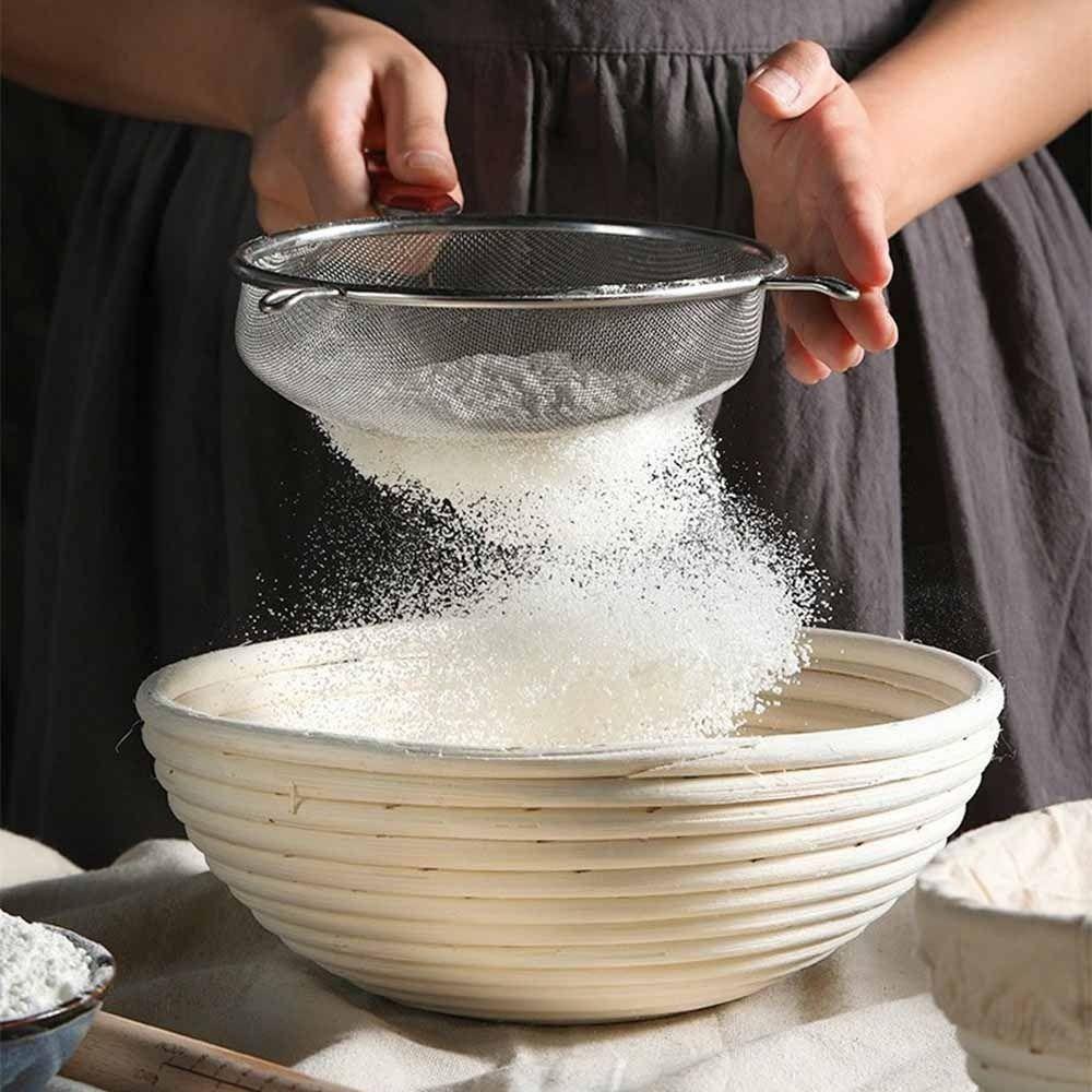 Linen Lining Dough Rising Rattan Basket Bread Fermentation Bread Basket  Dough Fermentation