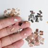 Vibrant 4x7mm Shell Slices for DIY Nail Art