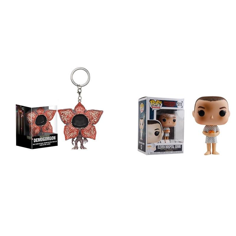 Funko Pop Stranger Things Eleven Keychain Figure Perfect For Display And Decoration