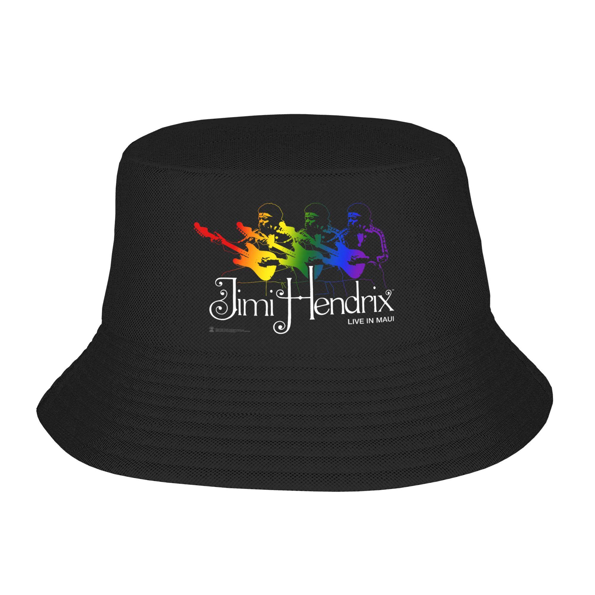 

Официальная живая запись Джими Хендрикса на Мауи Радужная гитара Шляпа-ведро Для портативных путешествий Пешие прогулки Кепки Уличные Индивидуальные DIY Солнцезащитные шляпы One Size
