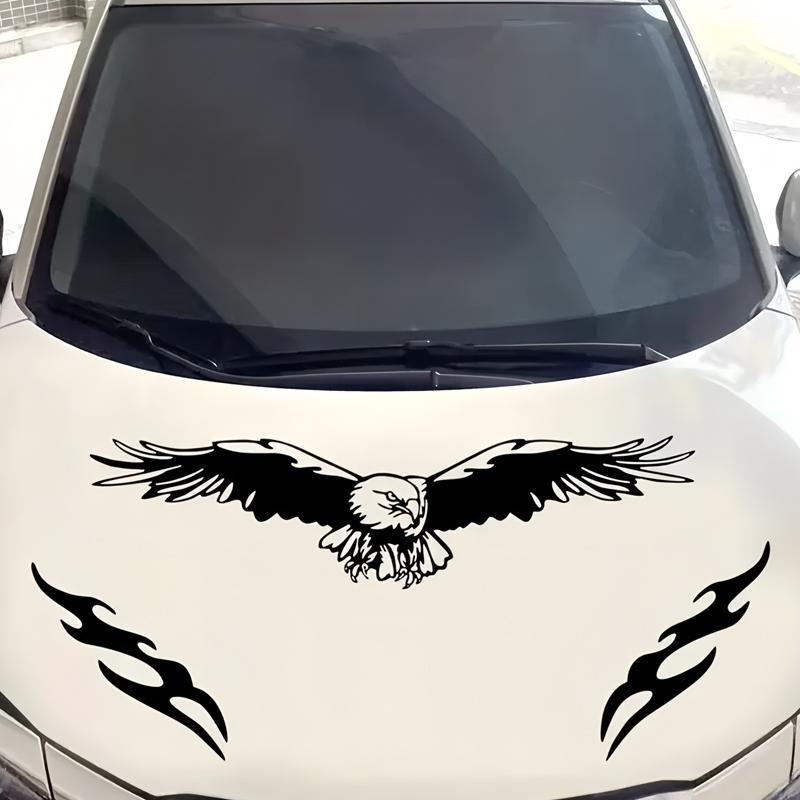 Samolepka na auto Letící orel roztahující křídla, kreativní a vtipné samolepky pro fanoušky a milovníky kreslených filmů, vysoká kvalita pro auta, nákladní auta, motocykly