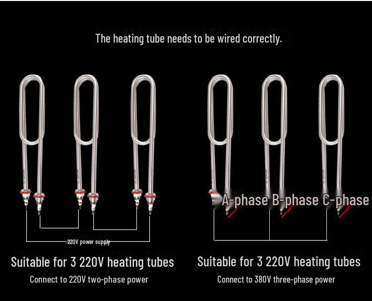 Stainless Steel U-shaped Water Tank Heating Element