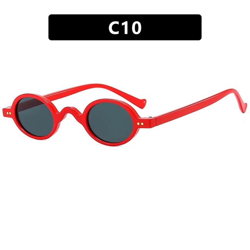 

Vintage Sunglasses for Women Men Small Oval Frame UV400 Protection Fashion Shades Outdoor Travel Eyewear 1PC