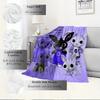 1pc Flannel Throw Blanket, Bunny,Friends,BingPattern Printed Blanket, Warm Cozy Soft Blanket For Couch Bed Sofa Car Office Camping Travellin