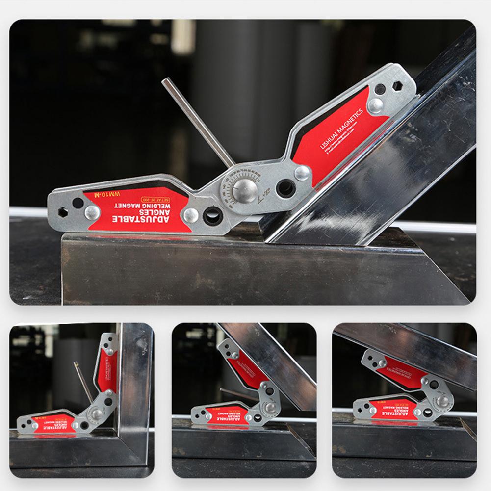 20°-200° Einstellbare Schweißmagnete Klemme Leistungsstarke Magnete Tragbar Für Professionellen Schweißer Hobbyist