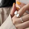 2024 Stylish Summer Butterfly Knot Ring For Women Versatile Copper Jewelry Design Trendy