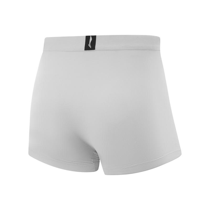 Li-Ning Fitness Series Sports Casual Simple Solid Color Tight Underwear Men Underwear Light-Gray AUAV017-3