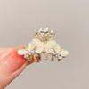 Women's Half-Tied Pearl Hairpin - 2024 New Side Clip for Back of Head