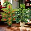 2pcs Simulation of Green Plants Home Decoration Scenery Garden Landscape Fake Potted Plants