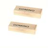 28 Pieces, 1 Set of Wooden Domino Board Games, Travel Fun Tabletop Games, Domino Toys
