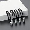 100pcs/ Set Invisible 2 in 1 Connector Screw Fastener Hidden Laminate Cabinet Wardrobe Assembly Furniture Combined Fastener