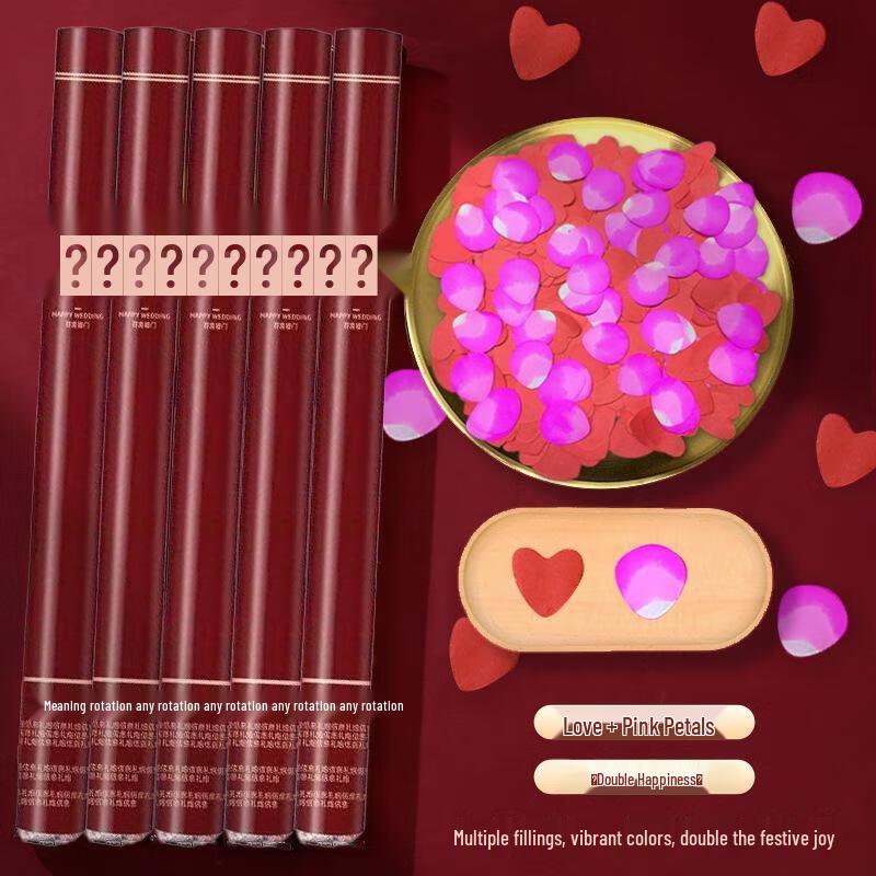 JINGRUIXIANG Celebration Confetti Poppers