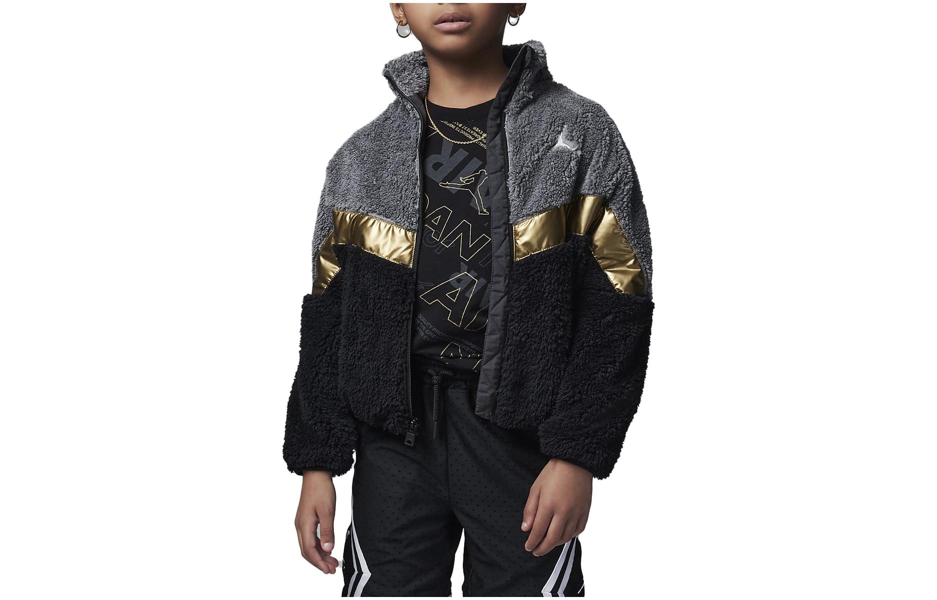 Nike Kids Jackets Stand Collar Moderate FD5043-010 4