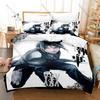 Black Butler Kuroshitsuji Bedding Set 3 Piece Duvet Cover Set Sebastian Ciel Cartoon Bed Linen for Kids Adults Bedroom