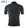 Mens Long Sleeve Workout Tops Men Women Quick Dry Stretch Zip Stand Collar Gym Shirts Running Training Private Trainer