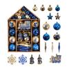 70% Painted Christmas Decorative Christmas-shaped Christmas Tree Ornaments, Electroplated Christmas Ball Set