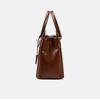 Vintage-Tragetasche mit Schloss, Damen-Schultertasche