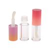 Flacone Glassa Labbra con Portachiavi Gradiente Vuoto Tubo Lucidalabbra Contenitore Liquido Ricaricabile Flacone Campione Lucidalabbra