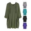 45720 Sleeve Hoodies for Women Oversized Hooded Pullover Tops
