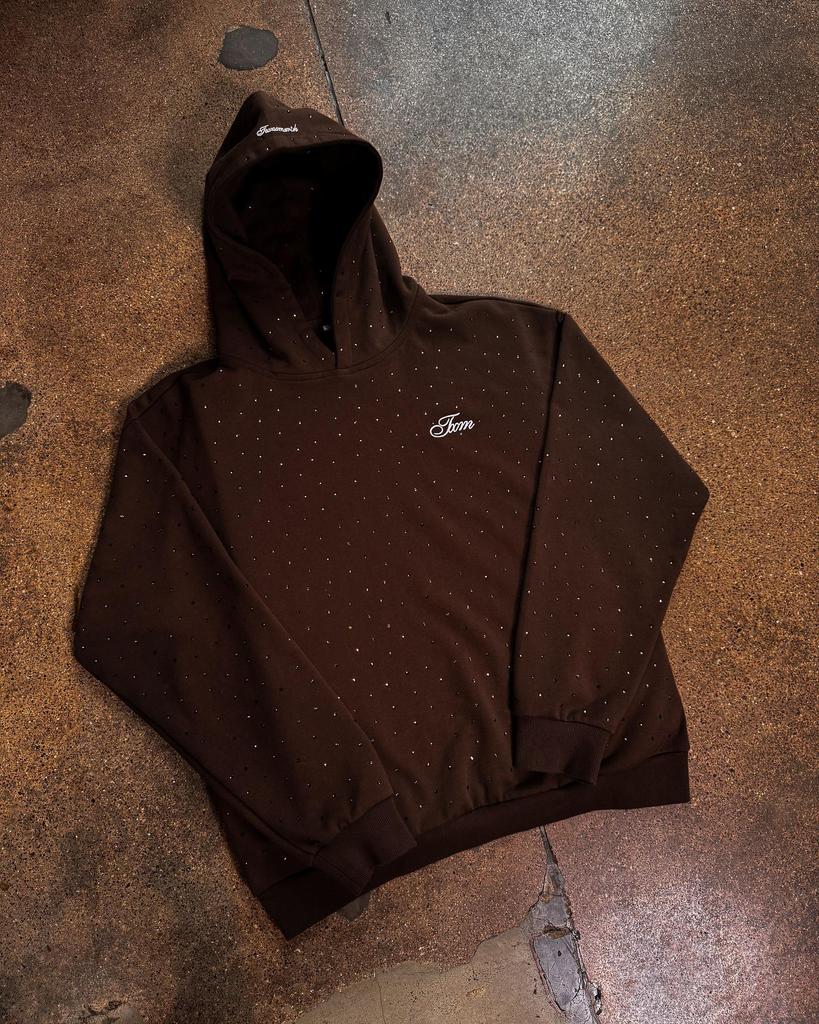 2025 Hip-Hop Style Rhinestone Long-Sleeve Sweatshirt for Men & Women