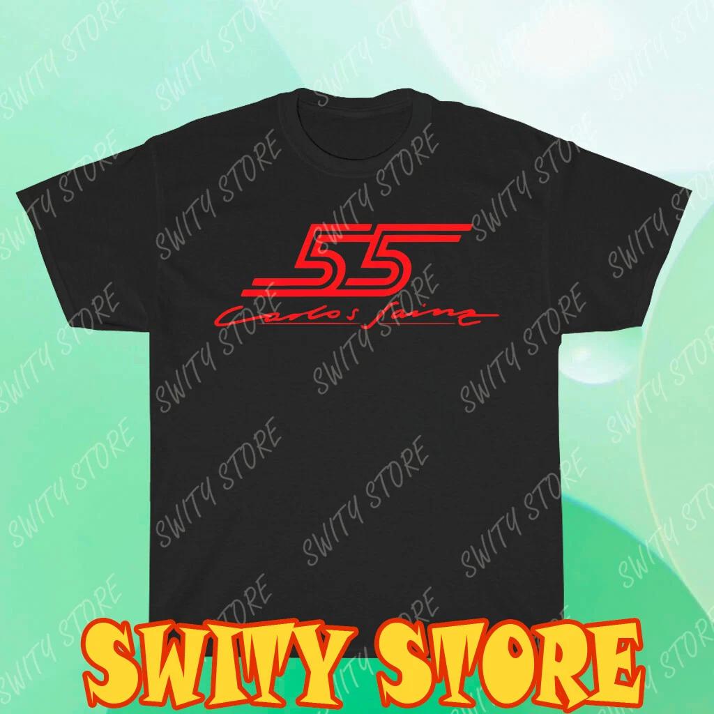 Men s and Women s T-shirts Carlos Sainz Smooth Chili Sauce Racing 2 S