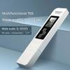 TDS Pen EC Conductivity Tester Household Water Quality Test Pen Large Screen Display Meter Range 0 To 9990 for Travel Outdoor