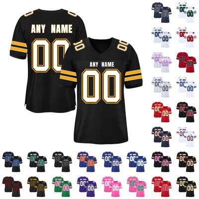 Benutzerdefinierte Fußballtrikots, personalisierter Aufdruck mit Teamname und Nummer, Sportuniform für Männer, Frauen und Jugendliche