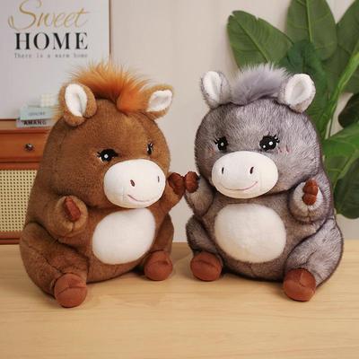 2026 Zodiac Year of the Horse Plush Mascot Doll - Perfect for Company Annual Meeting Gifts