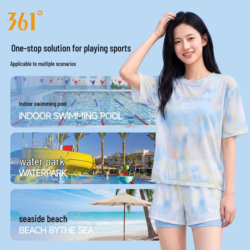 361° Women's Plus Size Split Three-Piece Swimsuit