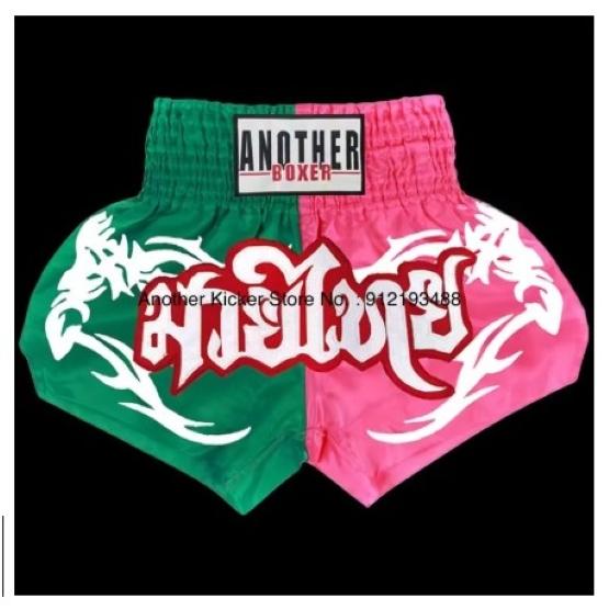 Star Muay Thai Shorts Pants Kickboxing Boxing MMA UFC  Fight Unisex Men Women Kid Quick Dry Print Elastic High Waist Polyester Training