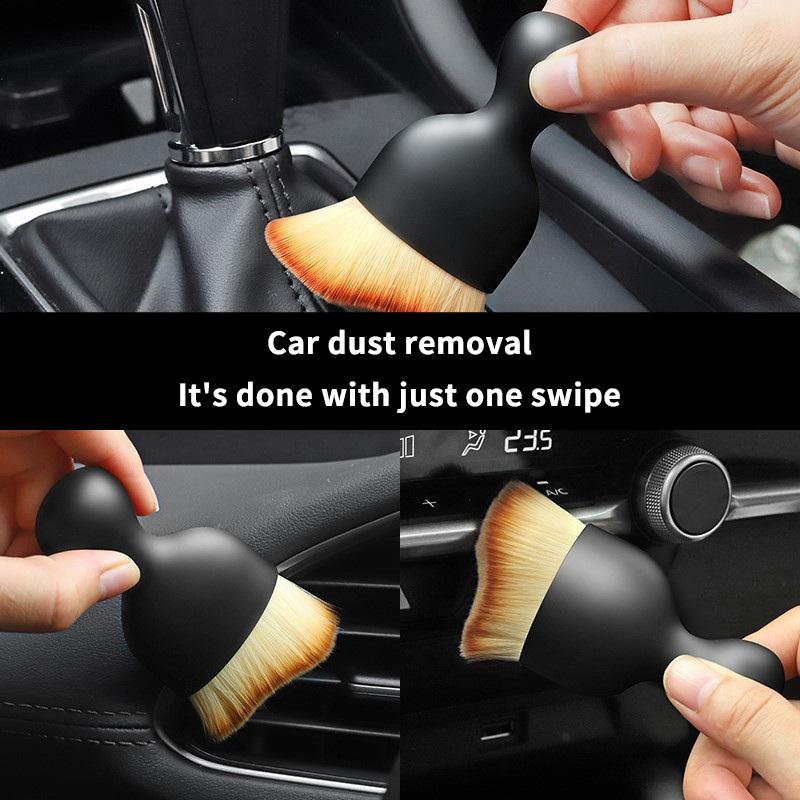 Auto Innenreinigungsbürste Gebogenes Design Ultraweich Staubwischen Weiche Bürste Klimaanlagenauslass Autopflege Reinigungswerkzeuge