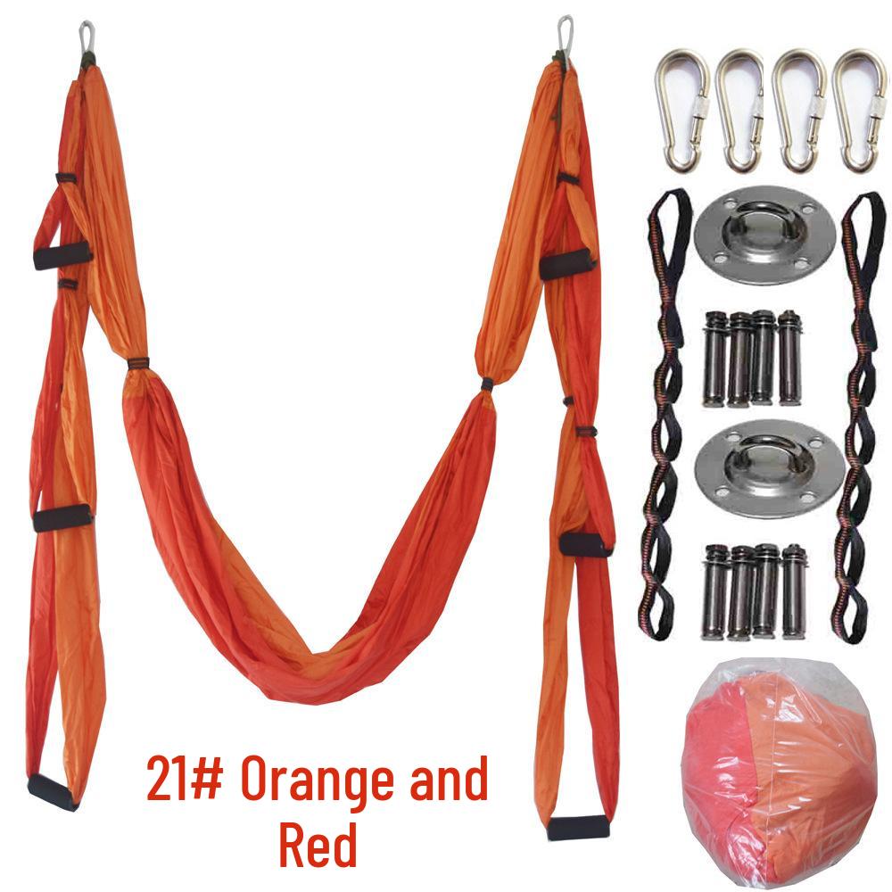 Sada hamaky pro aerial jógu: 6-úchytkový neelastický nylon pro inverzi a fitness