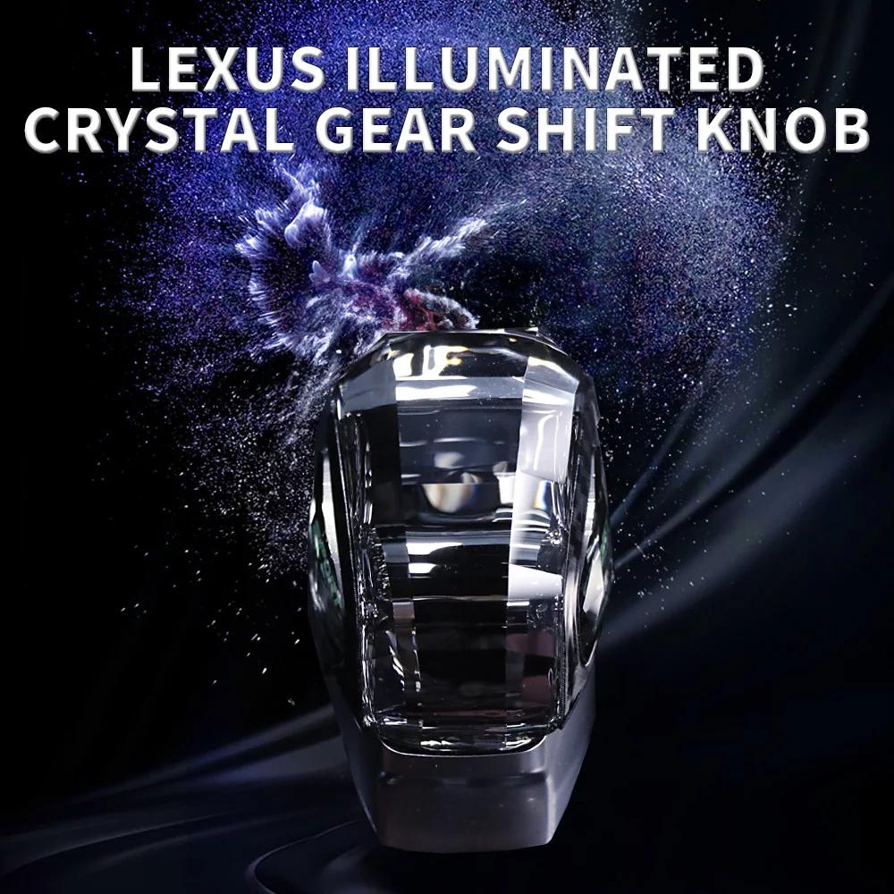 Crystal Gear Lever Replacement Part  For Lexus 22-23 RX NX260 Modification NX350H RX350 decoration RX Car Styling  Accessories